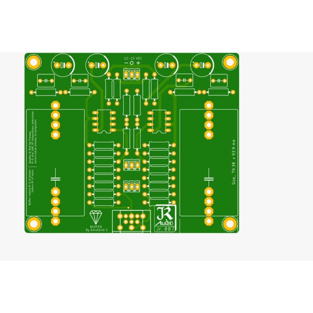 PCB Buffer Tube, Diamond