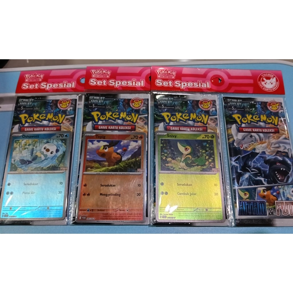 Kartu Pokemon Indonesia - Set Spesial Indomaret (Hitam Putih, Kobaran Biru dll)