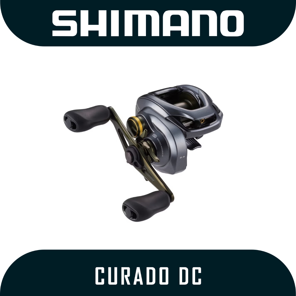 Gulungan Pancing Baitcasting Shimano Curado DC