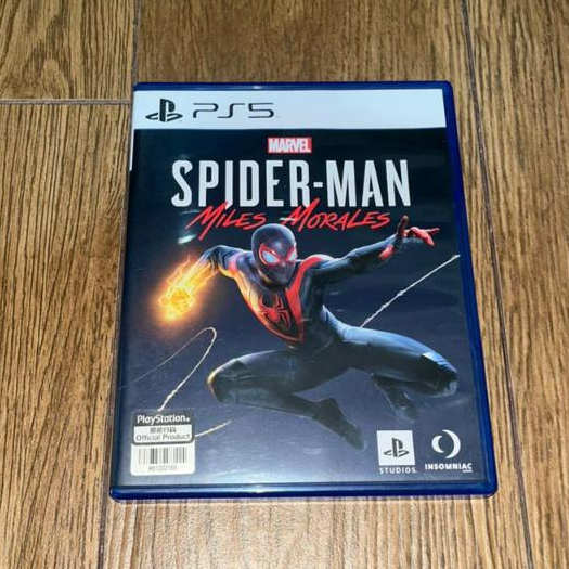 [PS5] Marvel SpiderMan Miles Morales (Region Asia / English) BD Kaset PS 5 Spider-man CD Games Plays