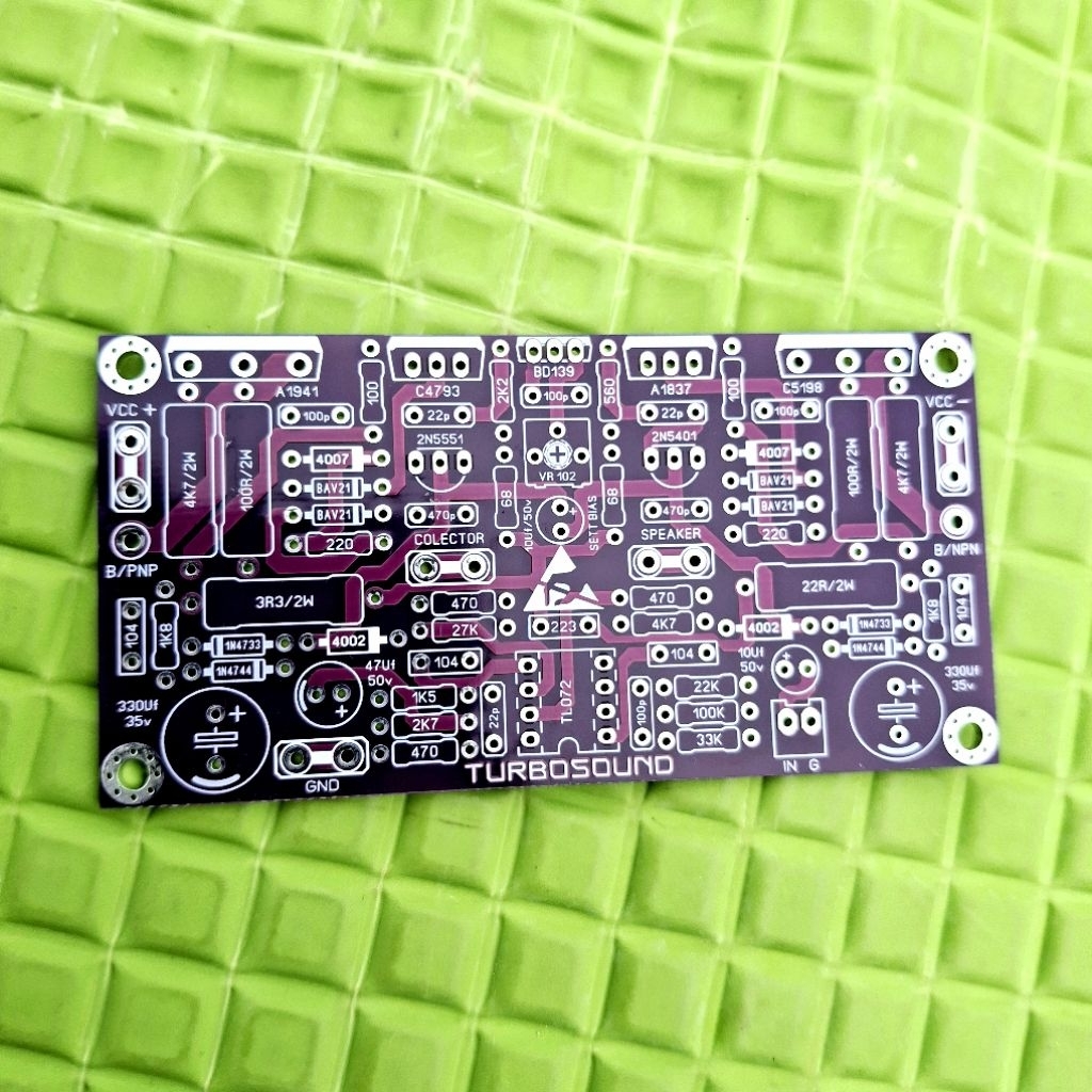 PCB TURBOSOUND HOREGH