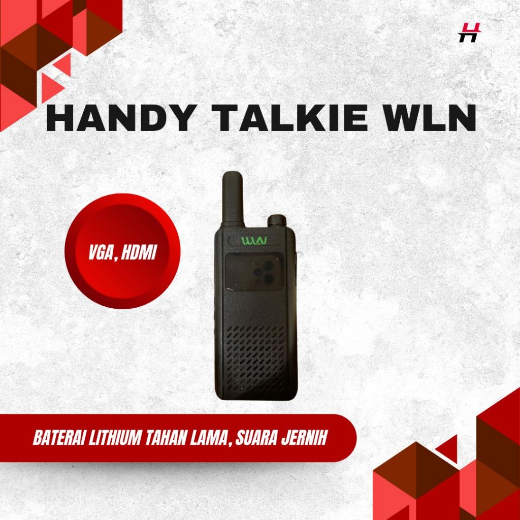 Handy Talkie | HT | WLN Digital | 16 Channel | Jangkauan 5KM