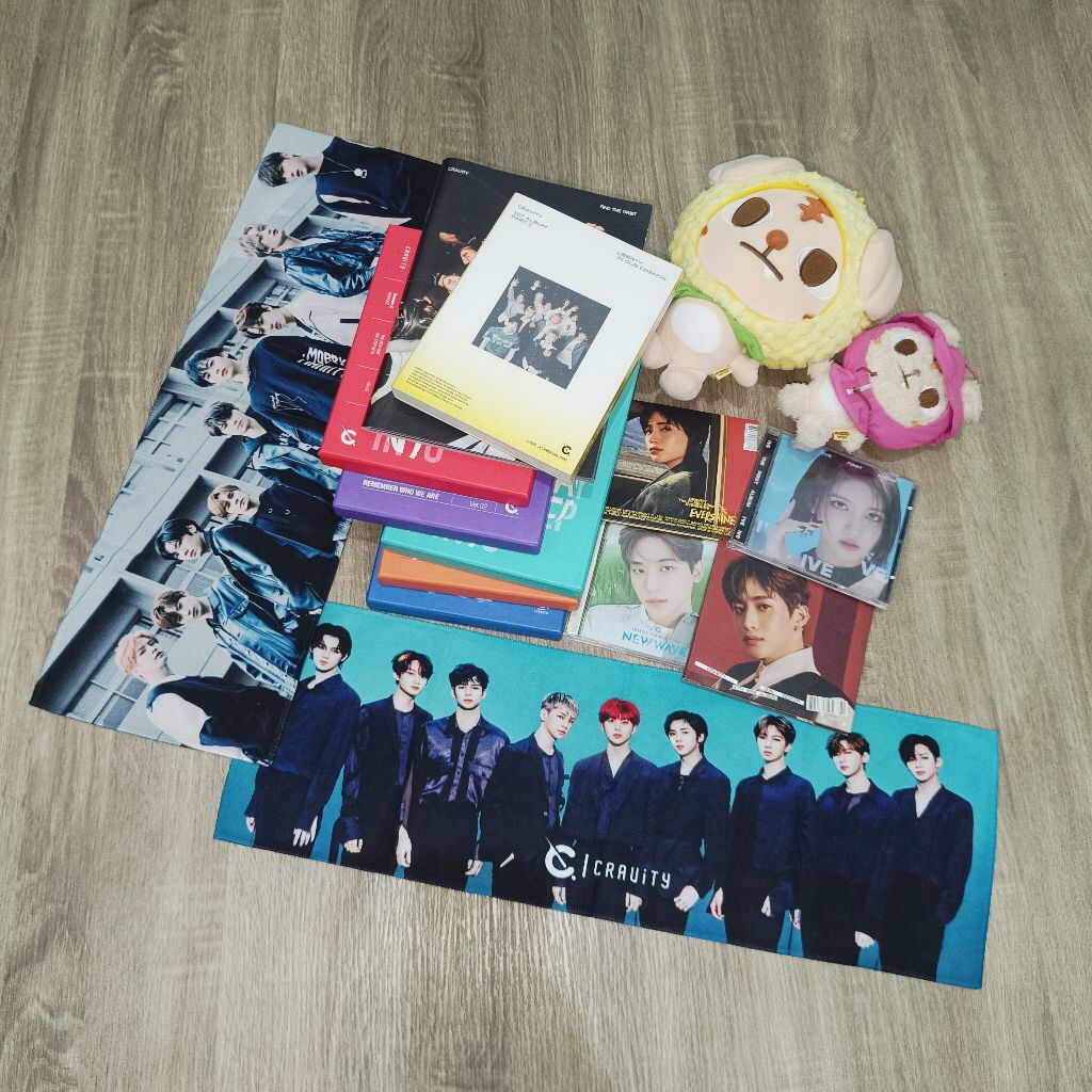 WTS OFFICIAL ALBUM SLOGAN DOLL CRAVITY