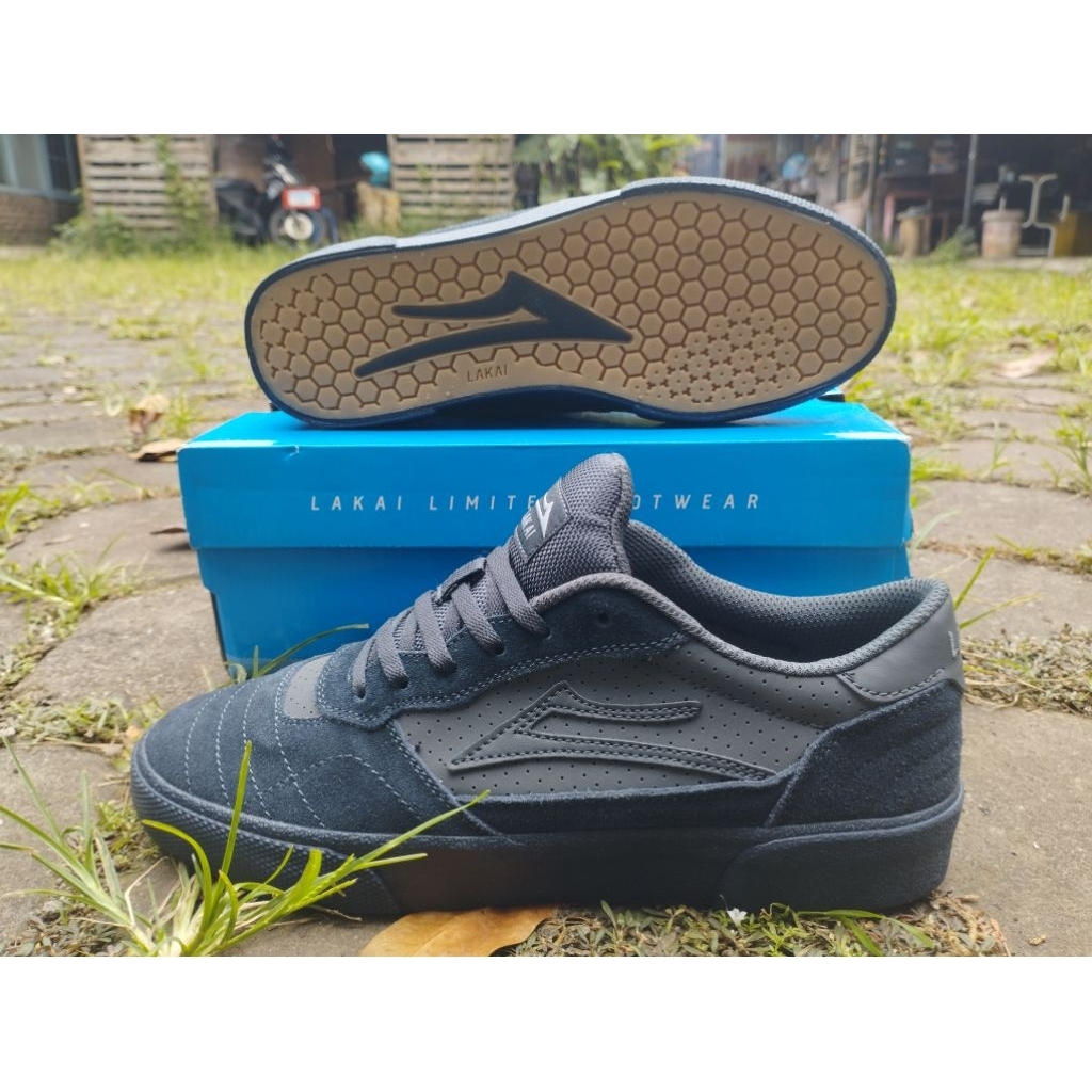 Lakai cambridge charcoal suede