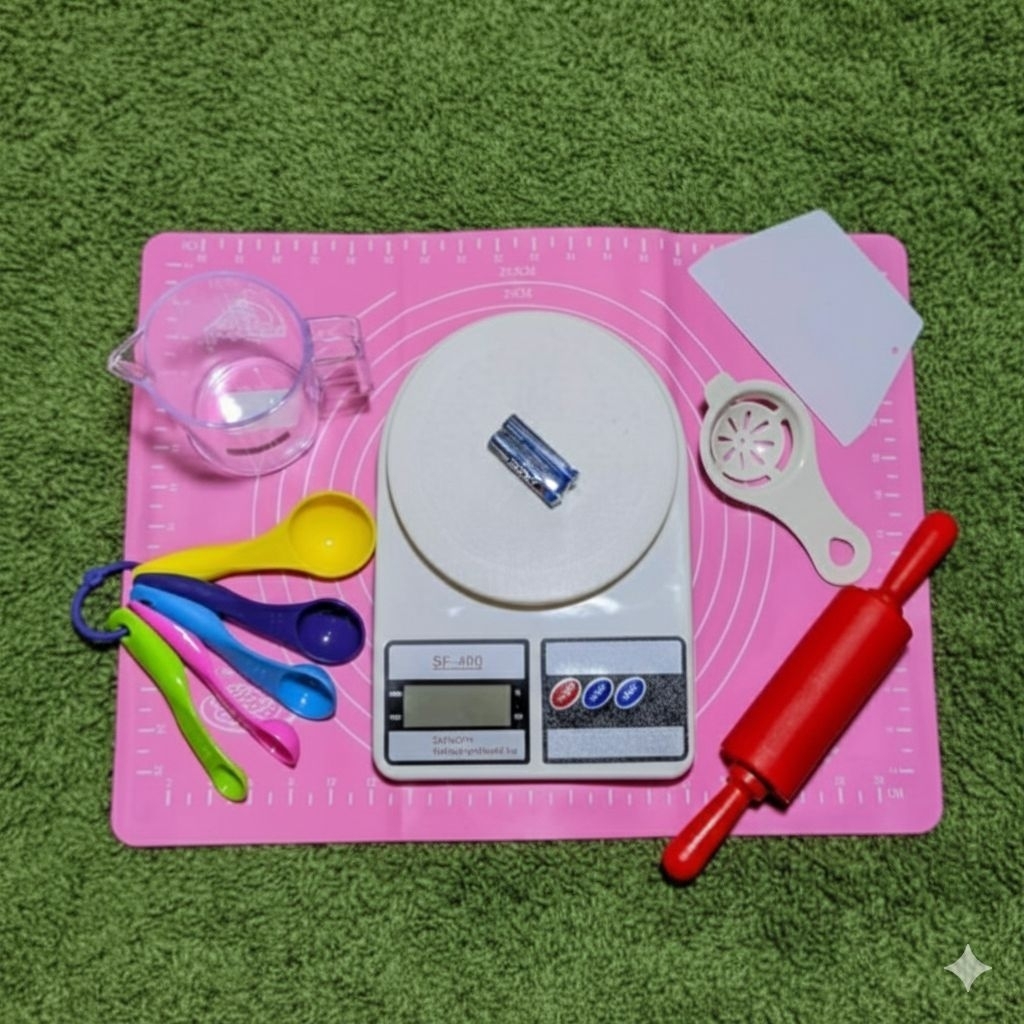 1 set lengkap pembuat kue / peralatan pembuat adonan kue fullset