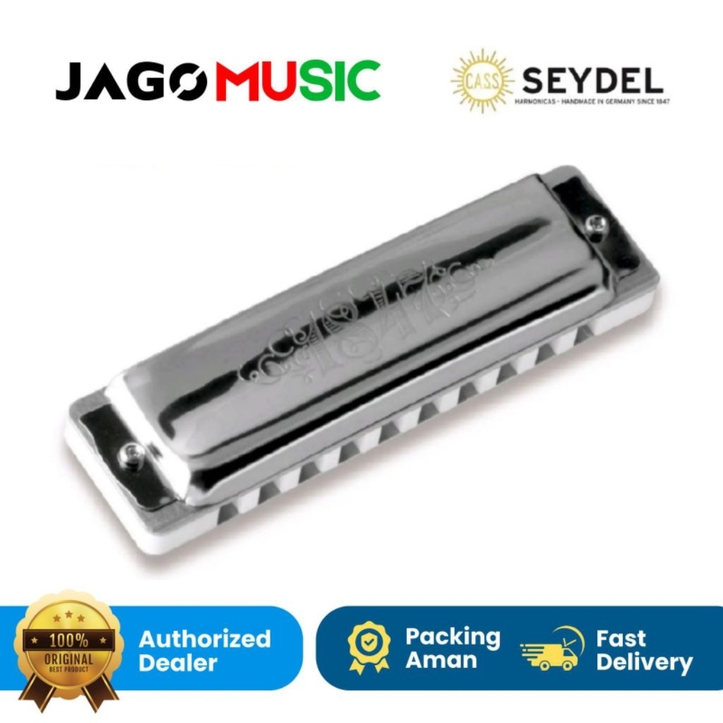 Harmonika Seydel Sohne Blues 1847 Silver C Harmonica Seydel