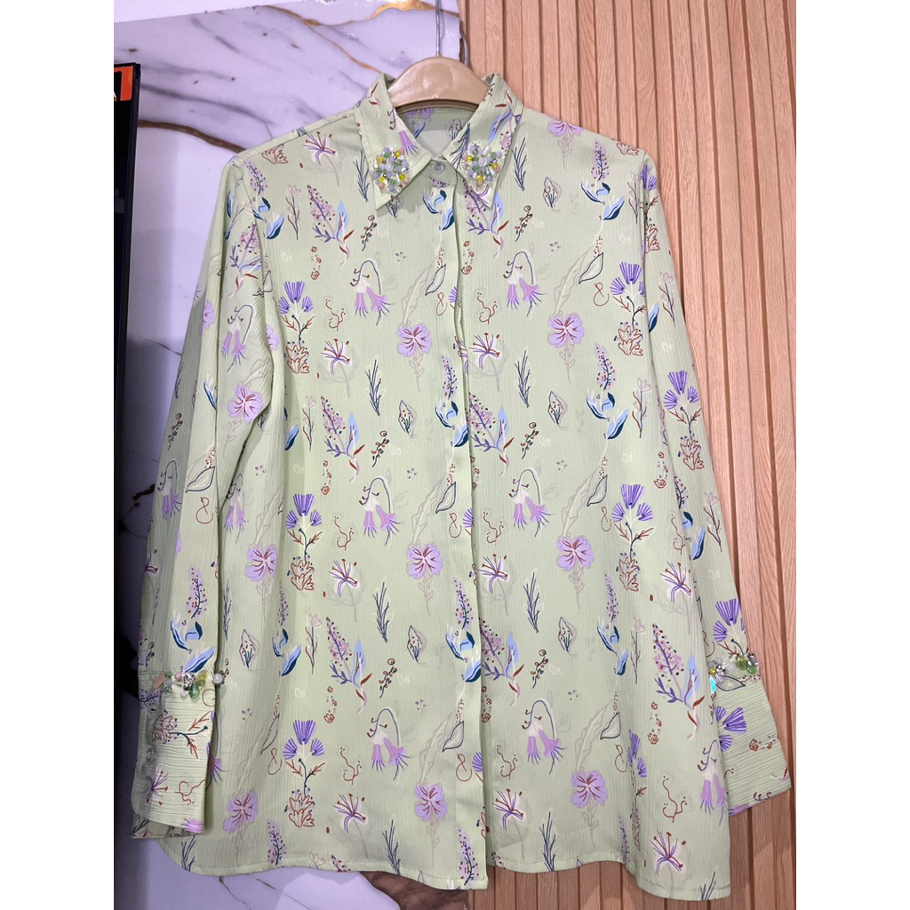 Jenna kaia blouse ria miranda, buttonscarves