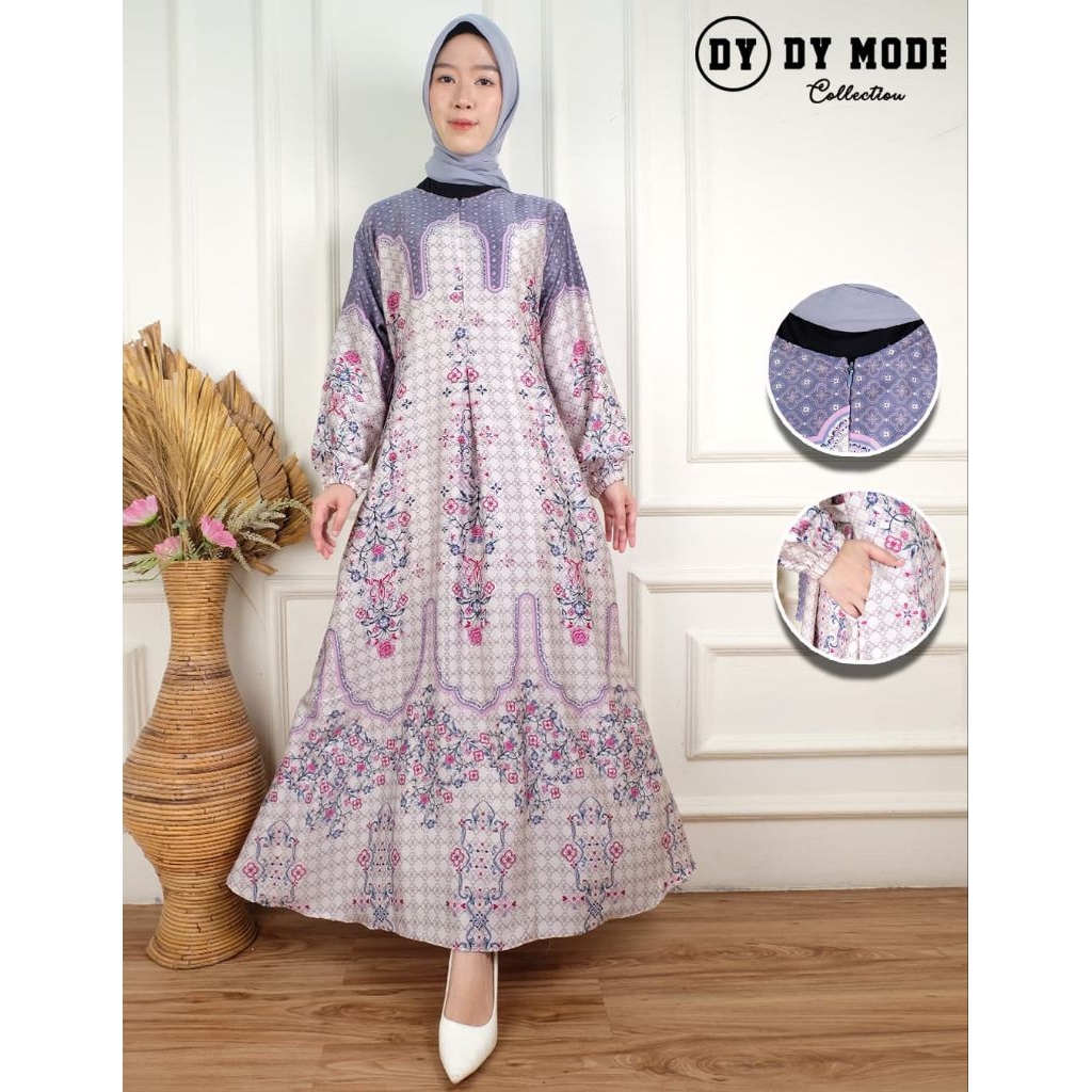 Gamis silk premium lebaran