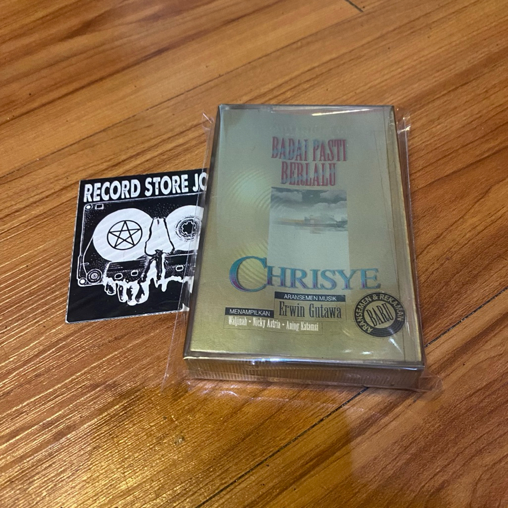 kaset chrisye - badai pasti berlalu
