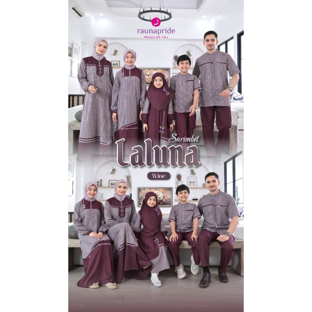 Sarimbit Laluna Terbaru RAUNAPRIDE Couple Keluarga Muslim