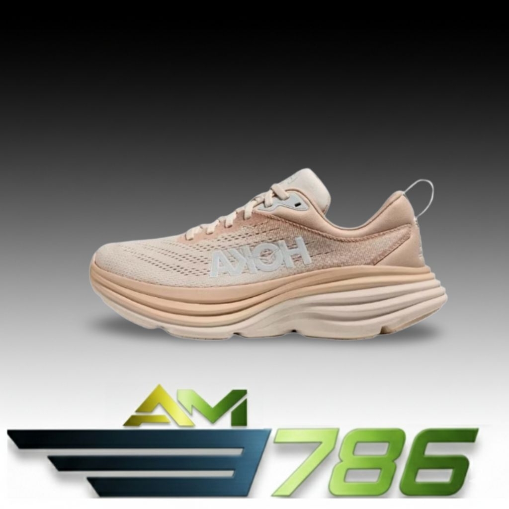 HOKA ONE ONE BONDI 8 SAND EGGNOG