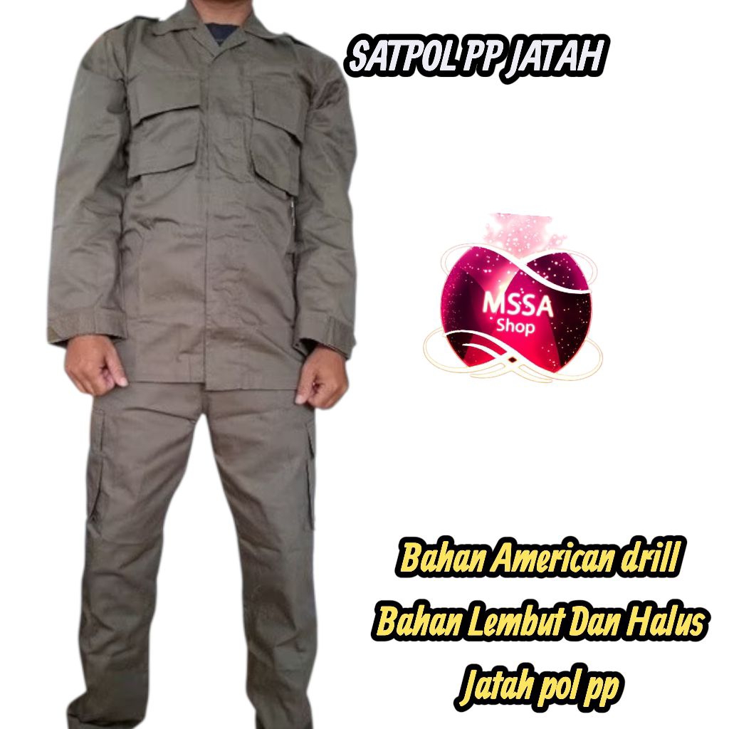 KONVEKSI LANGSUNG SERAGAM PDL SATPOL PP / SERAGAM POL PP ATRIBUT