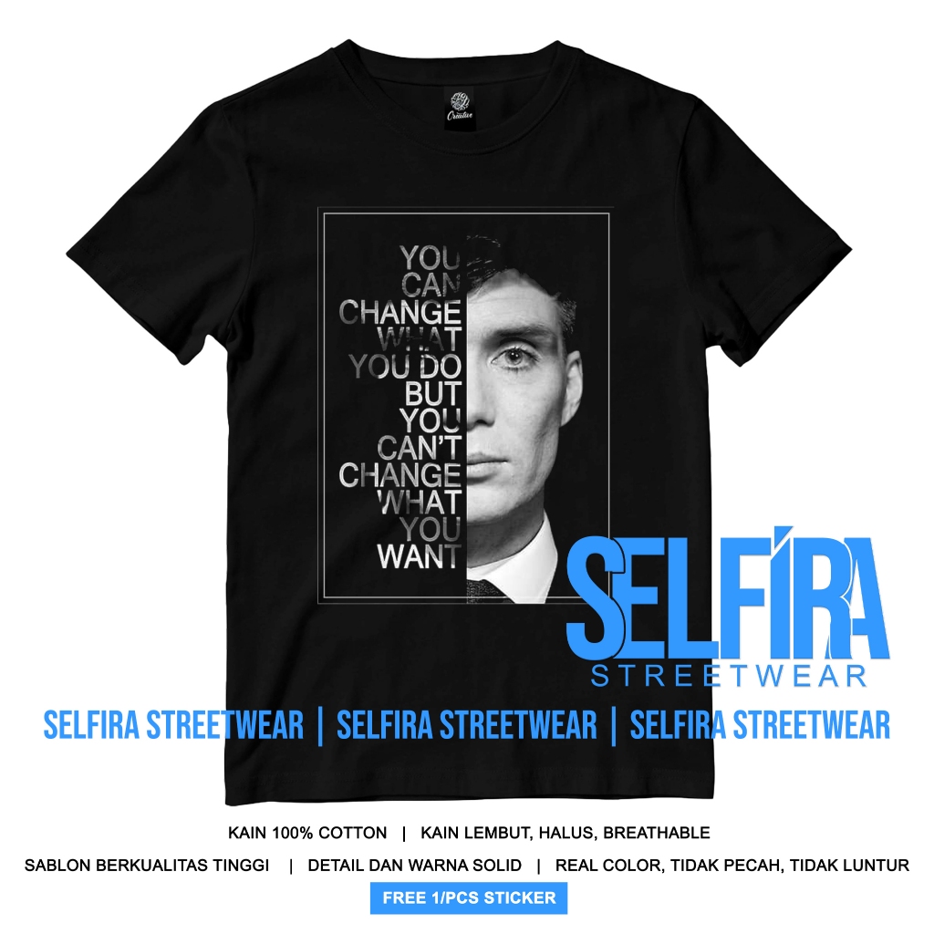 Kaos Thomas Shelby - Free Sticker