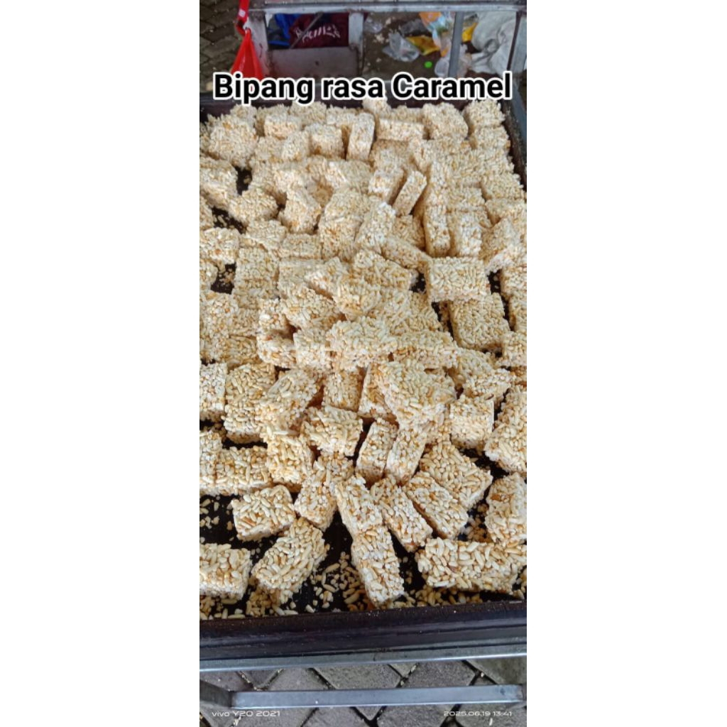bipang jipang rasa karamel/ gula pasir