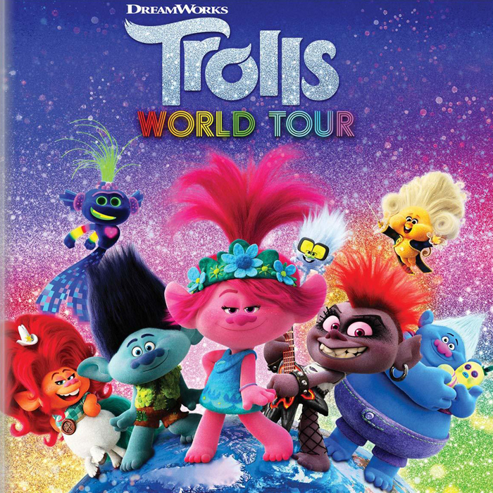kaset DVD film anak animasi barat Trolls World Tour (2020)