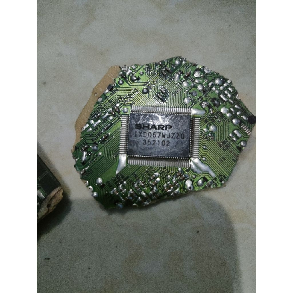 Ic tempel Sharp IXD067WJZZQ nempel PCB