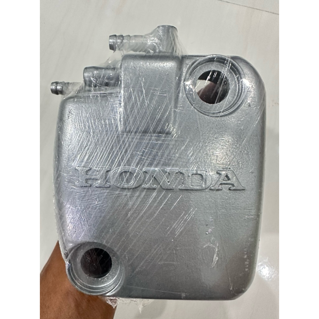 Tutup head modif oil cooler pendingin oli honda vario lama 110 karbu
