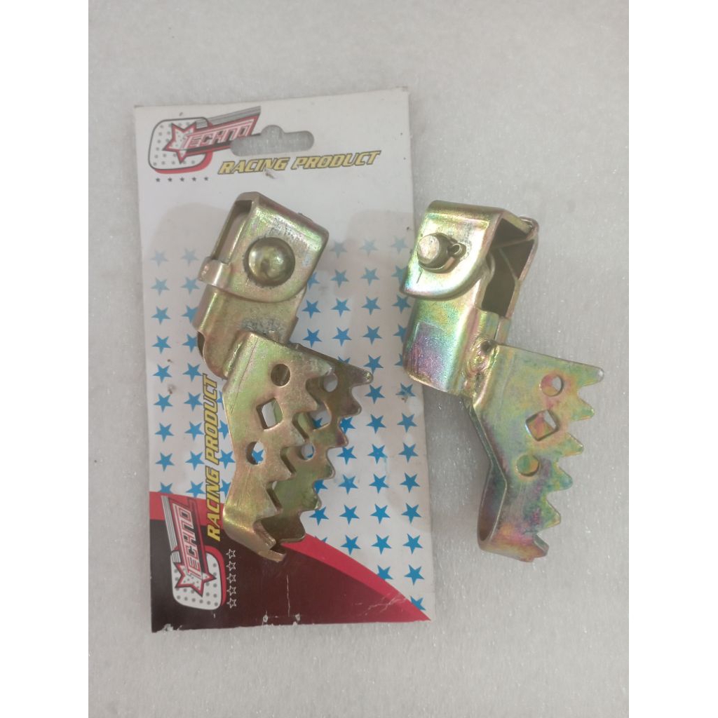 Footstep KLX150 Belakang Original Techno