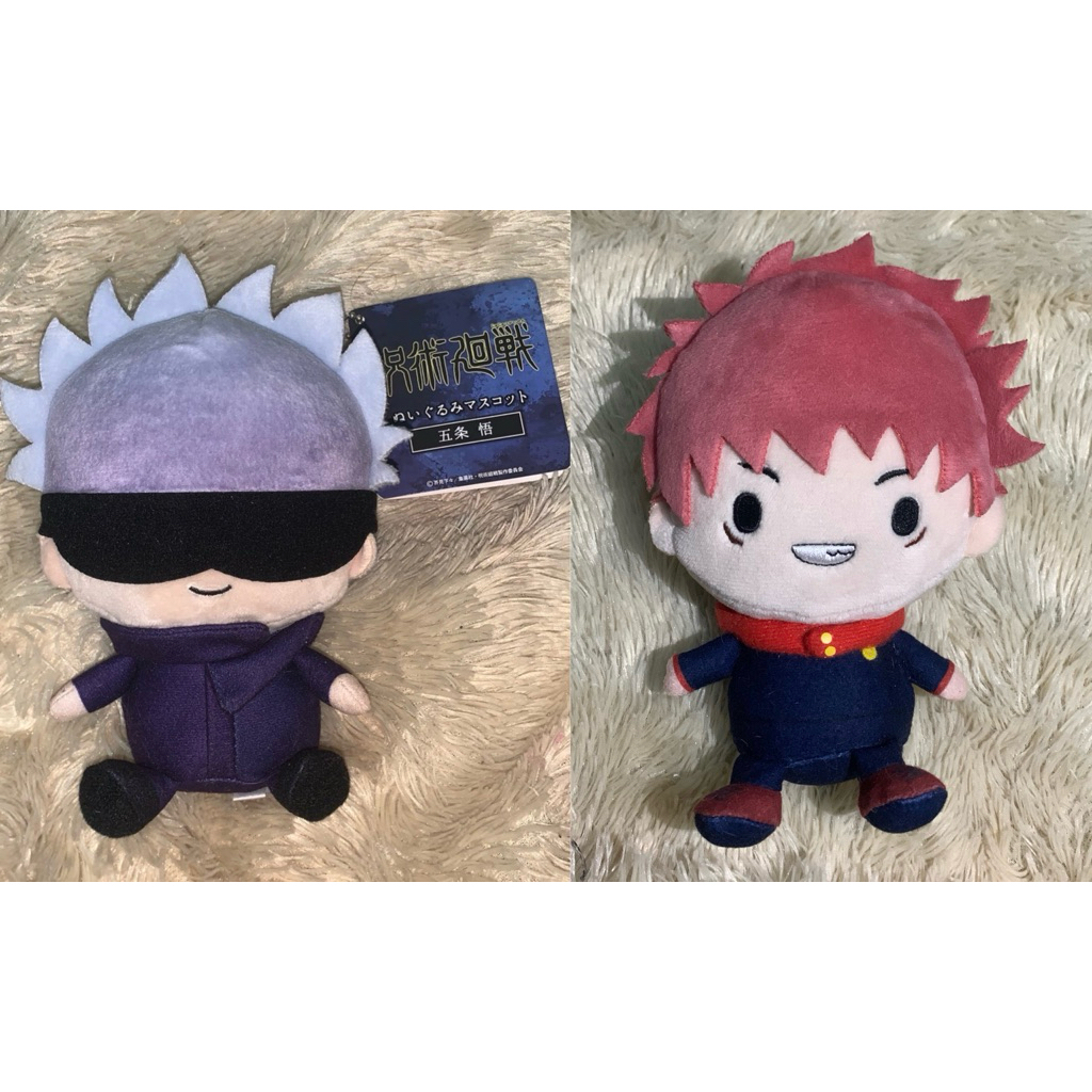 [READY] Official jujutsu kaisen nuigurumi Plush toy mascot Pop-up gojo satoru itadori yuuji yuji