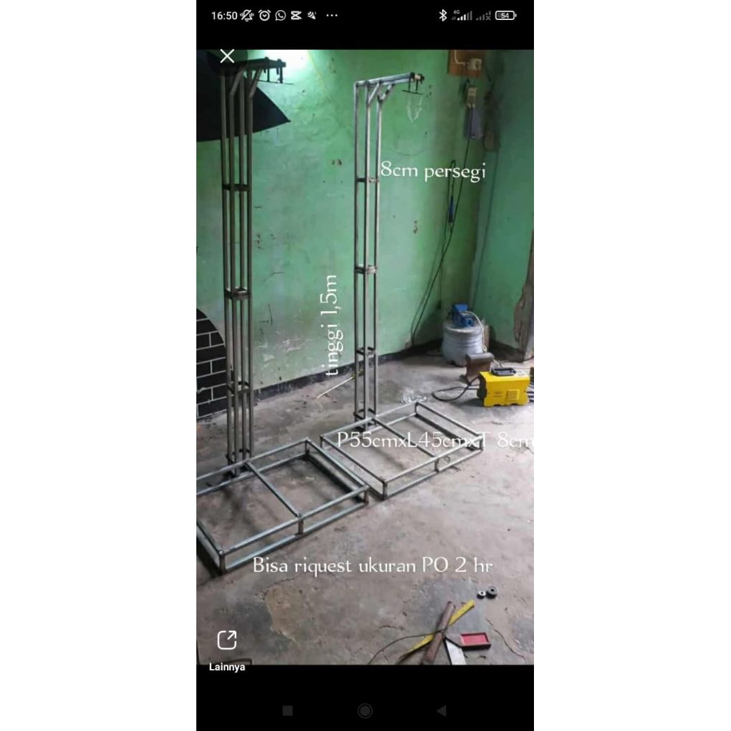 Rigging sound gantung