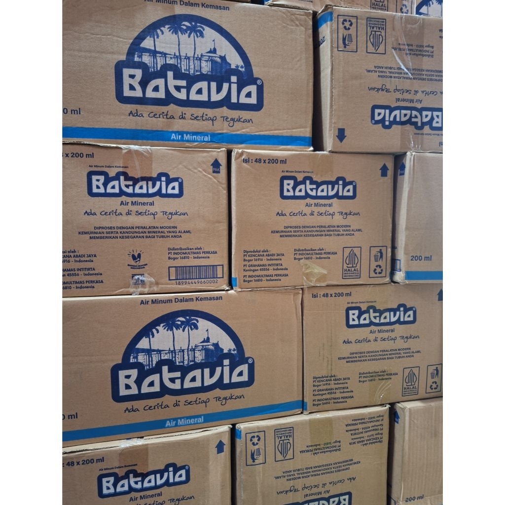 BATAVIA AIR MINERAL GELAS 200ML