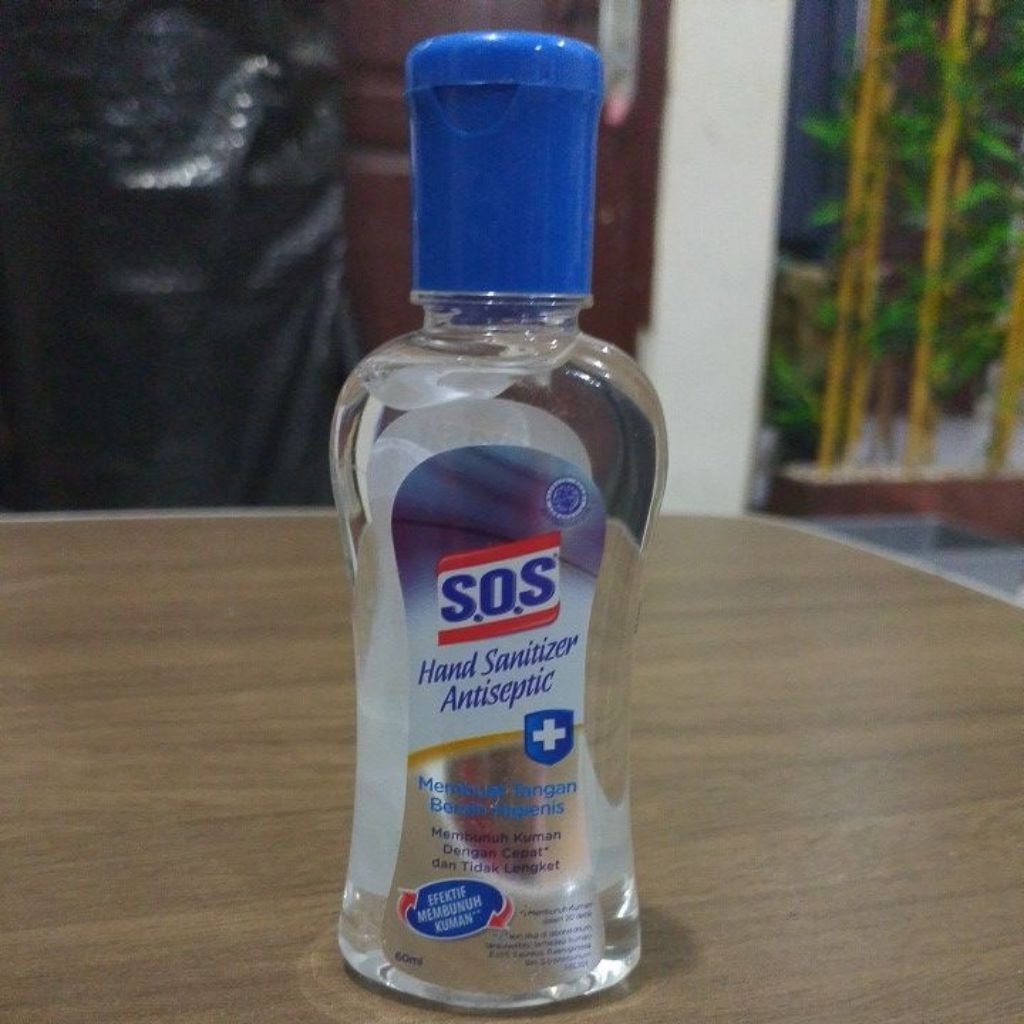 sos hand sanitizer antiseptic 60ml