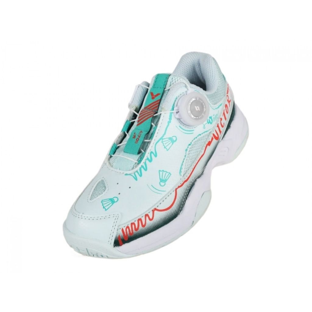 Sepatu Badminton Victor A170II Junior | Sepatu Bulutangkis A 170 II Junior Victor Original