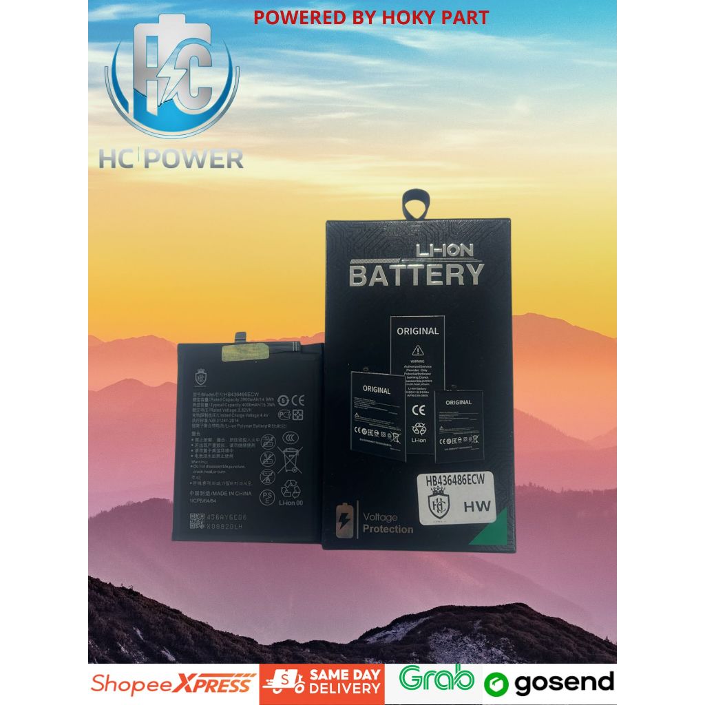 BATERAI HUAWEI HB436486ECW MATE 10/MATE 10 PRO/MATE 10 PRO LITE/P10 PRO NEW ORIGINAL