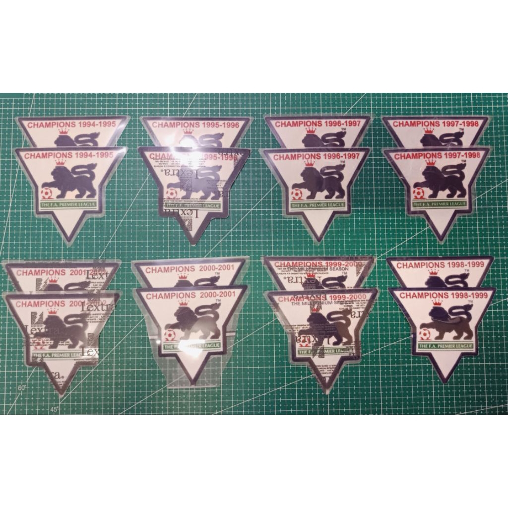 PATCH RETRO EPL CHAMPIONS JUARA 1992 - 2001