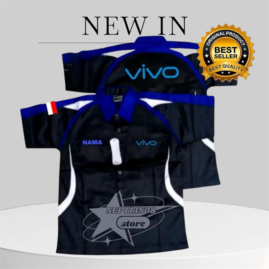 kemeja vivo terbaru free nama baju vivo kombinasi lengan pendek