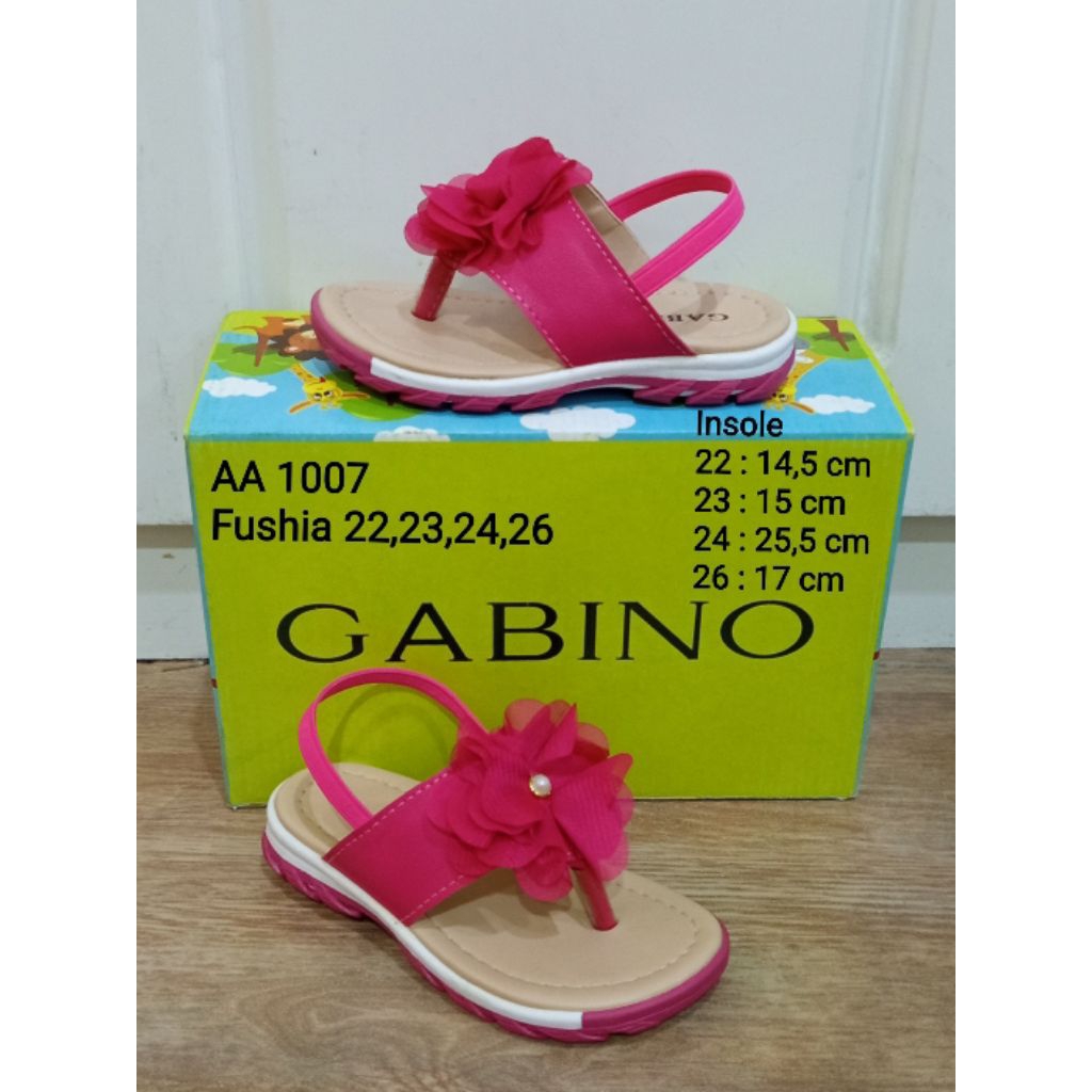 (Size 22-26) SENDAL ANAK WANITA GABINO BY BUCCHERI