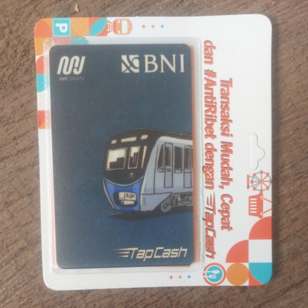 tapcash bni mrt jakarta potret