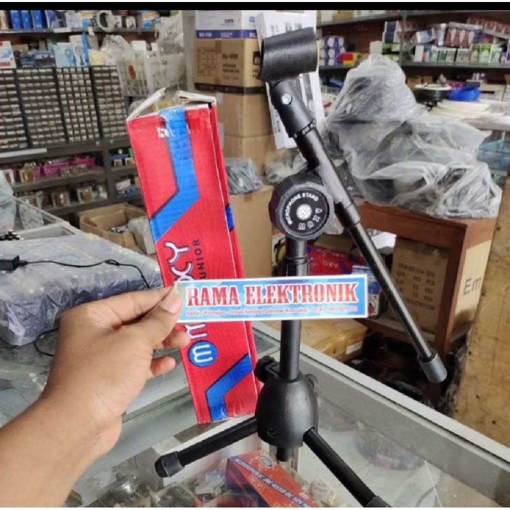 stand mic Microphone maxy pendek STAND MIC MICROPHONE MAXY PENDEK KUALITAS BAGUS