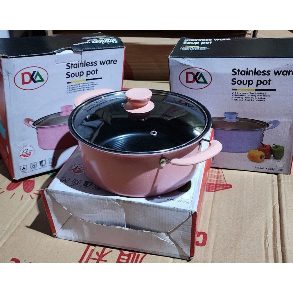 PANCI SOP WARNA+ TUTUP KACA 22