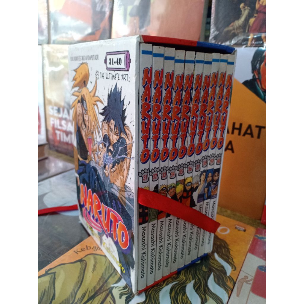 Komik Bekas Original NARUTO 31-40 LIKE New