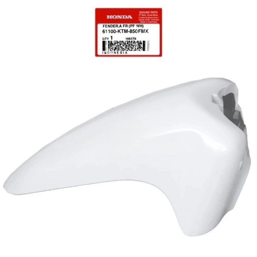 Spakbor Depan Supra Fit New Putih – 61100KTM850FMX