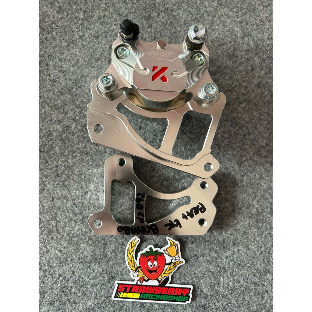 breket kaliper ktc/kyta/brembo beat piringan 260mm
