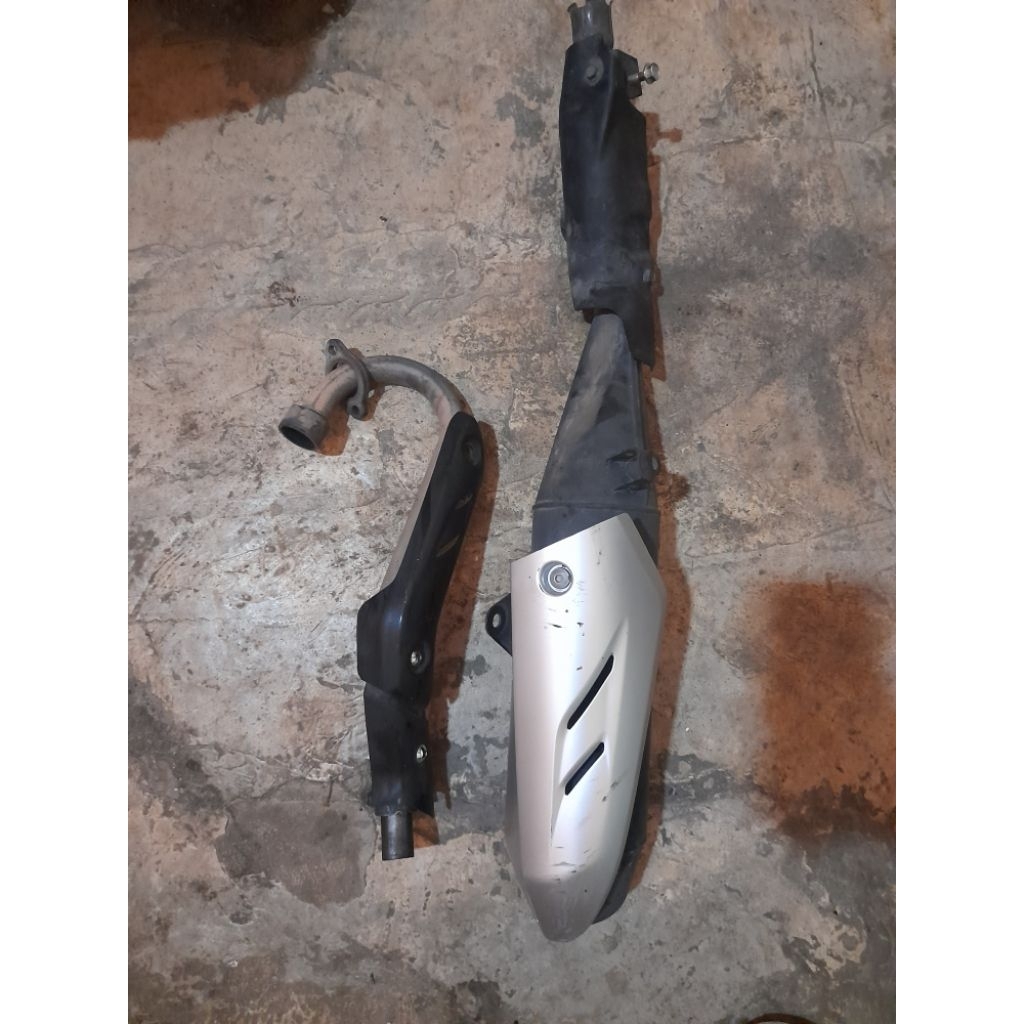 knalpot honda crf150 original