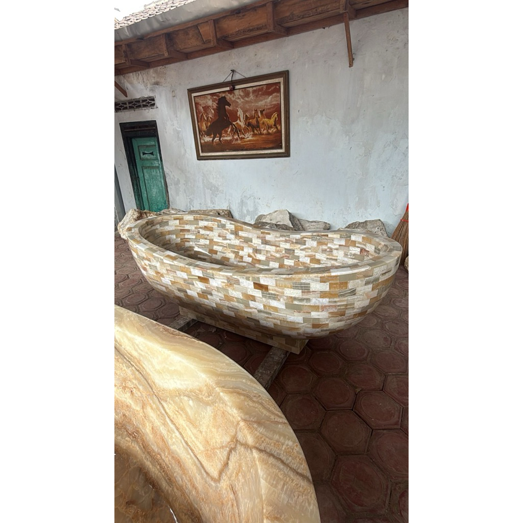 bathup Onyx bathup mosaic onyx marmer