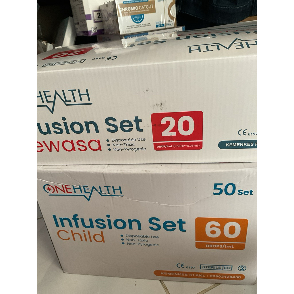 onehealth infus set anak dan dewasa harga murah expired 2030