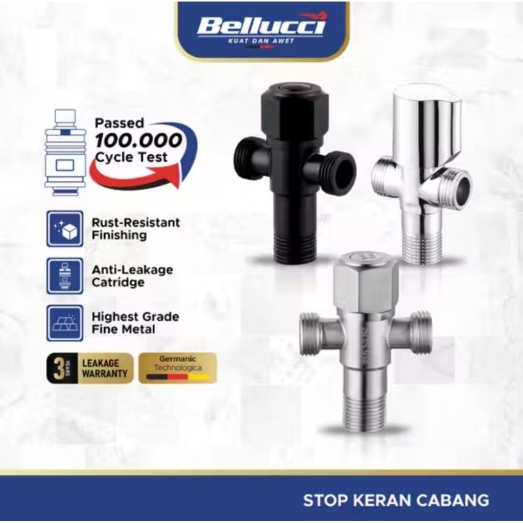 BELLUCCI STOP KERAN CABANG TOILET  WASTAFEL