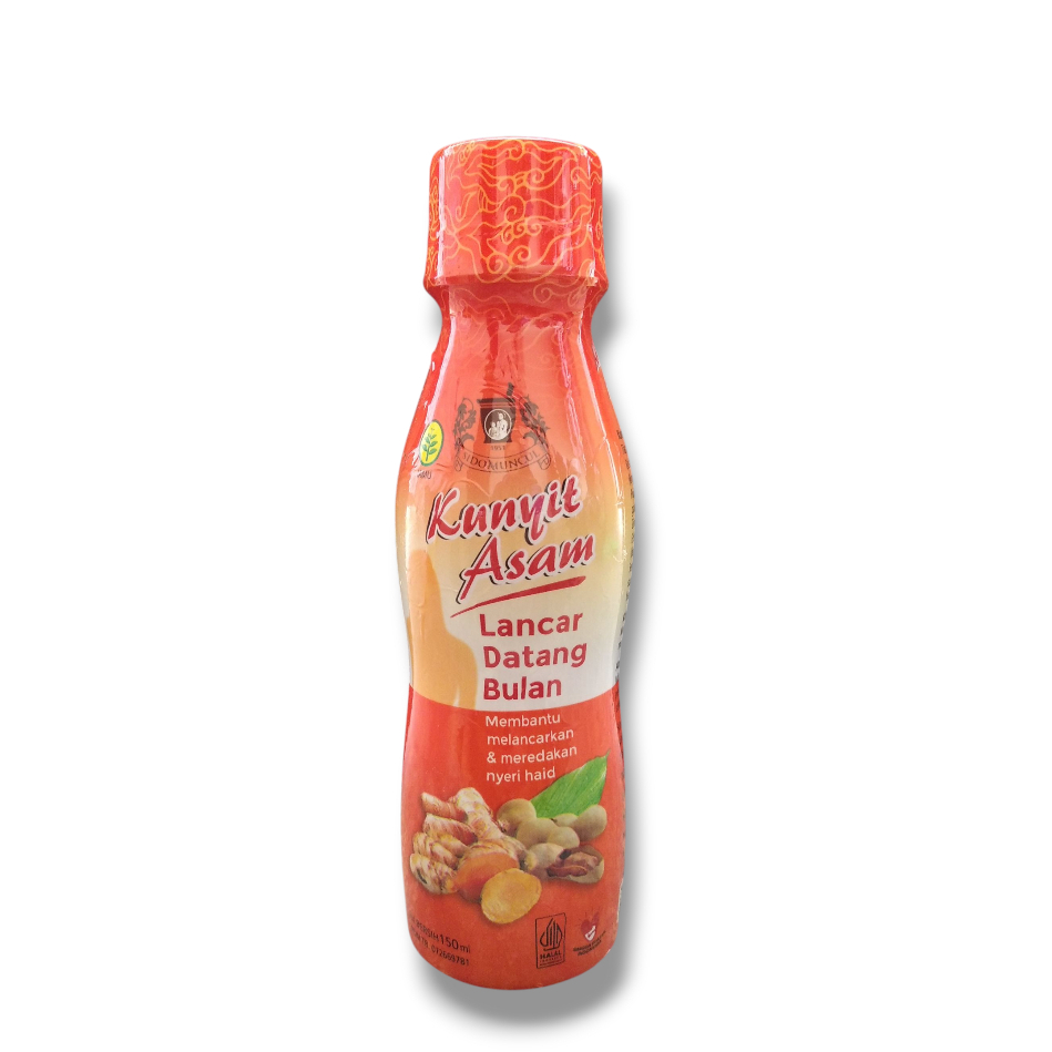 Kunyit Asam Sidomuncul Botol 150 Ml Untuk Melancarkan Haid