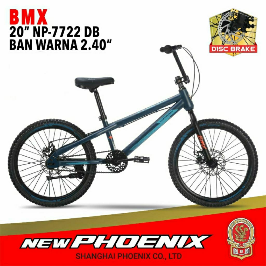 SEPEDA ANAK PHOENIX 7722 BMX 20 REM CAKRAM