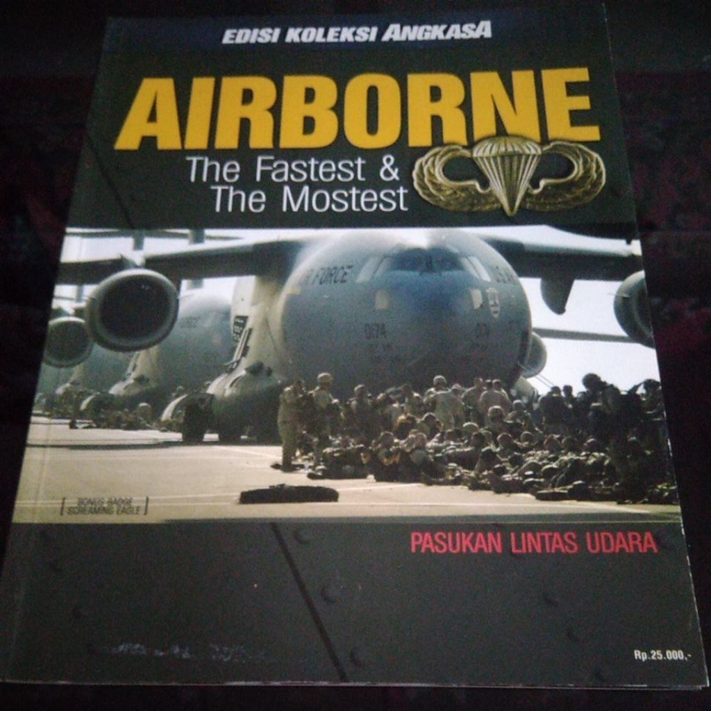 Majalah Angkasa edisi koleksi no.XX 2004 AIRBORNE
