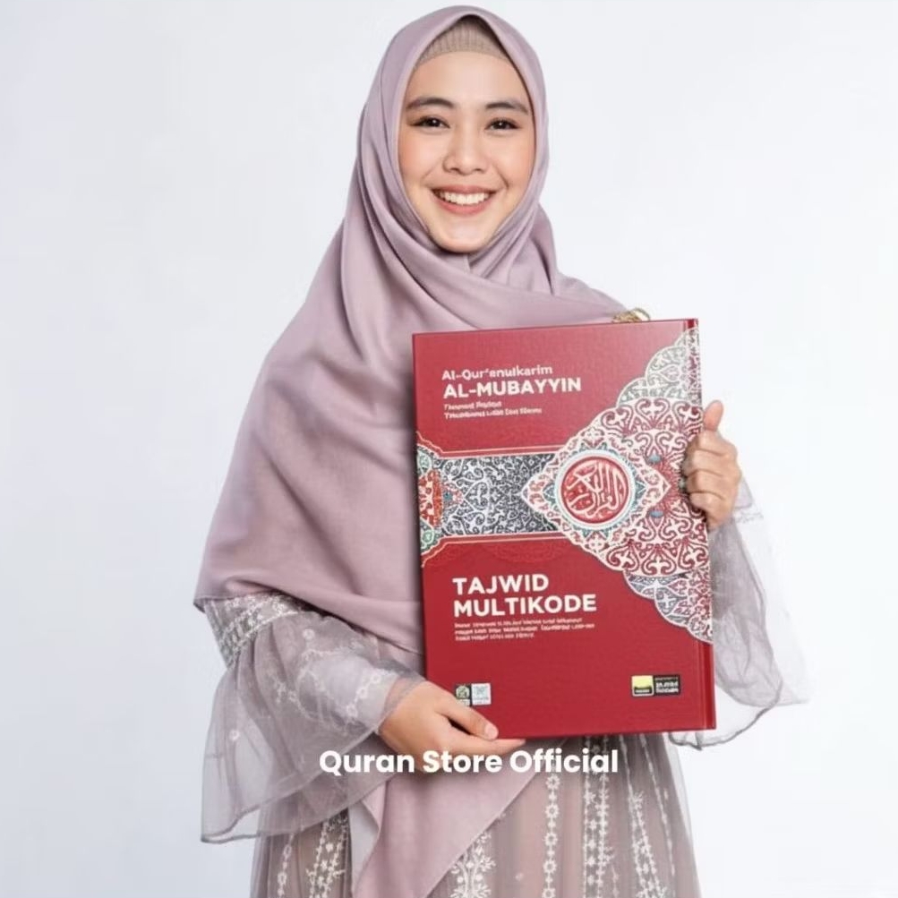 Alquran Terjemah Latin Tajwid Al Mubayyin Ukuran A4 Besar 30 Juz Quran Terjemahan Huruf Latin Tajwid