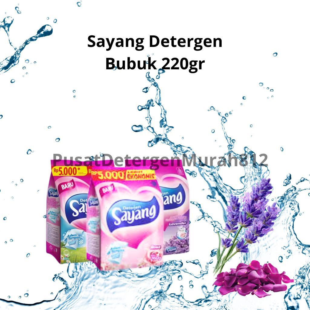 Sayang Detergen - Detergen Sayang 220gr