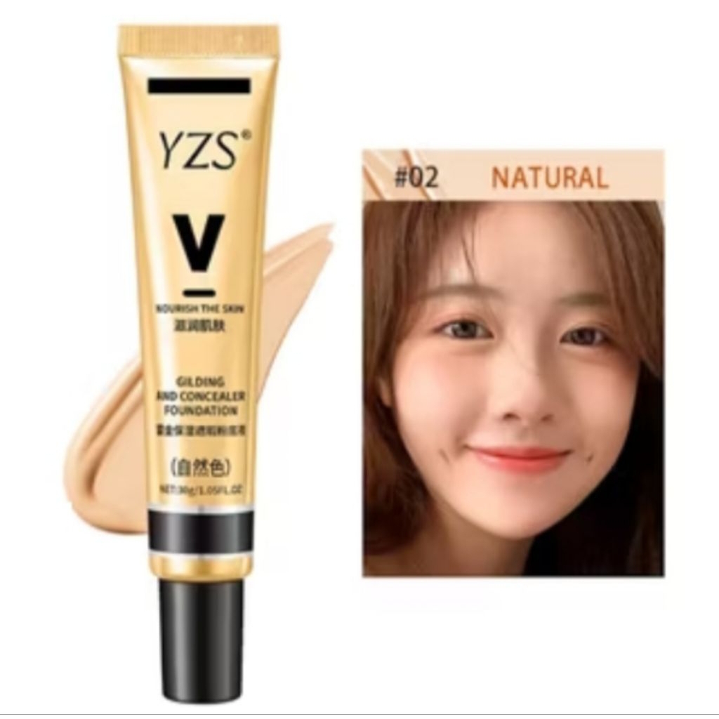 YZS Foundation Alas Bedak Matte - Tahan Air, Melembabkan, Anti Minyak