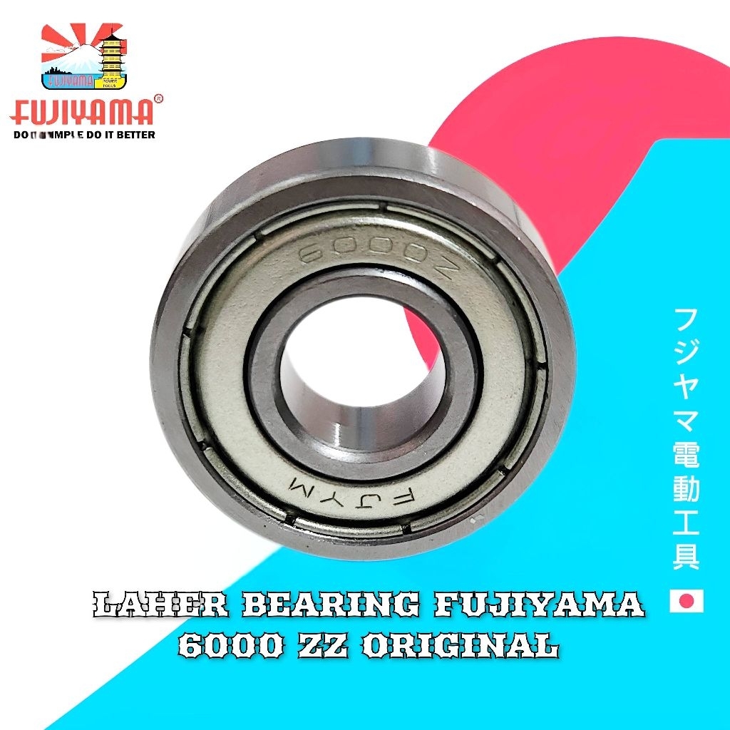 LAHER BEARING FUJIYAMA 6000 ZZ ORIGINAL / LAKER 6000ZZ / BEARING 6000ZZ FUJIYAMA