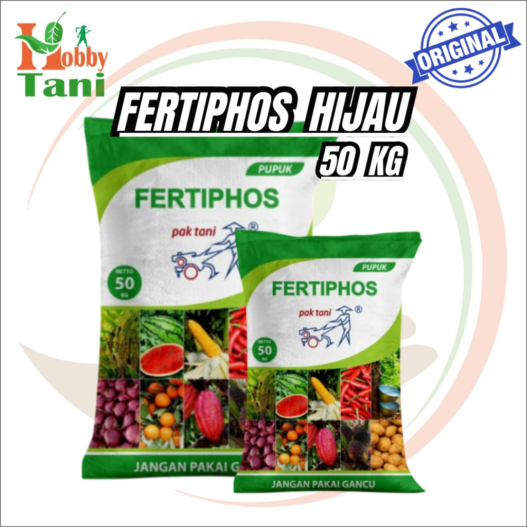 Pupuk Fertiphos Hijau 50kg Kemasan Pabrik Original