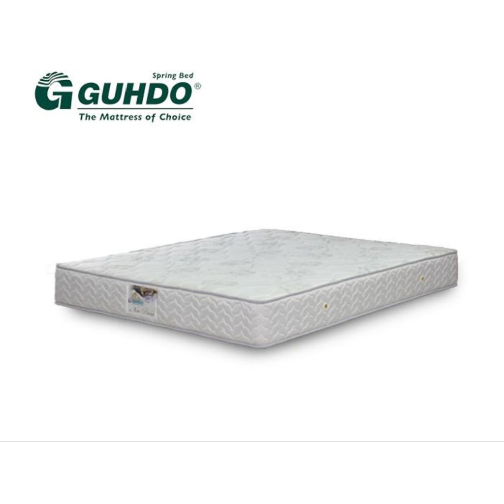 Kasur Guhdo New Prima 90x200 / 120x200 / 160x200 / 180x200 Cm Spring Bed Tebal 25 Cm Spinal Spring O